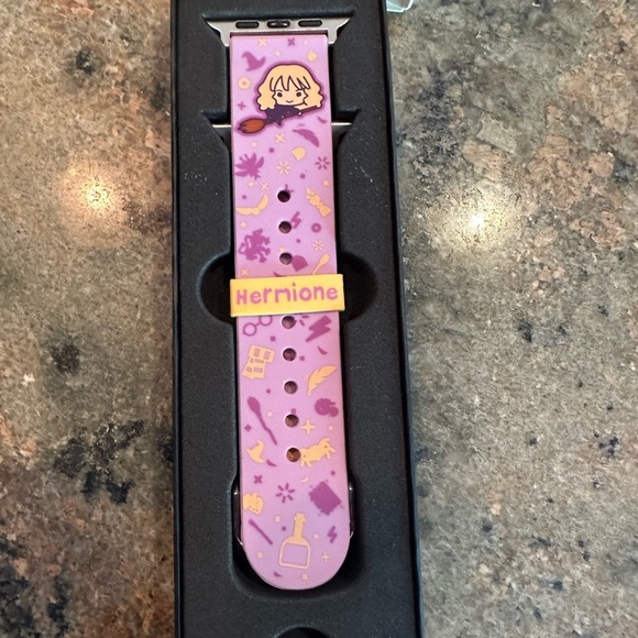 Warner Bros. Harry Potter Hermione Charms Watchband - Black and Gold - Picture 2 of 4